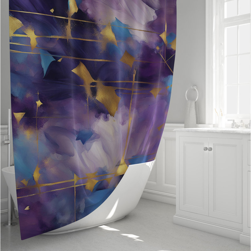 Rideau de douche Sawana, H 93 po x l 70 po