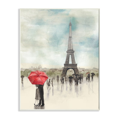 « rainy day lovers », impression