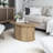 Aurel Modern 31" Fluted Oblong Living Room Coffee Table-877085767