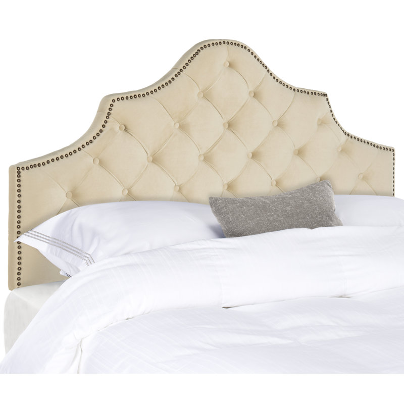 Danile Upholstered Headboard, Buckwheat, Full
