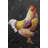 Beautiful rooster 2 - Rustic Metal Print for Kitchen Decor