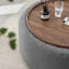 Bryonie Round Cocktail Ottoman with Storage-863871758