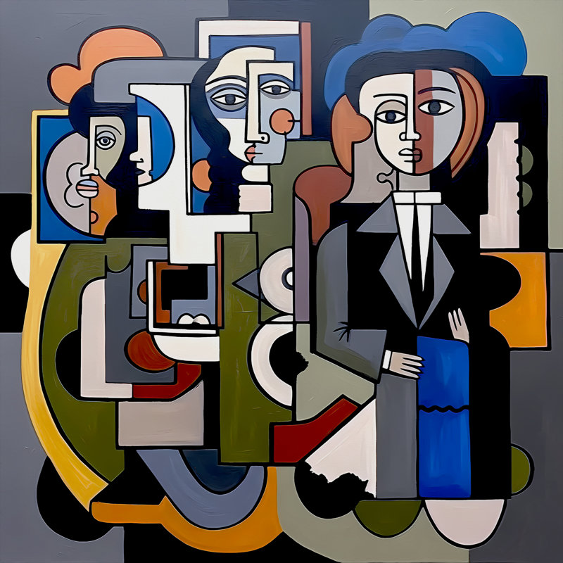 Intricate Intentions, 24" H x 24" W