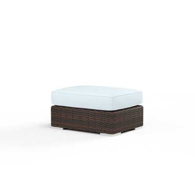 Bronson Naomie Outdoor Ottoman with Cushion