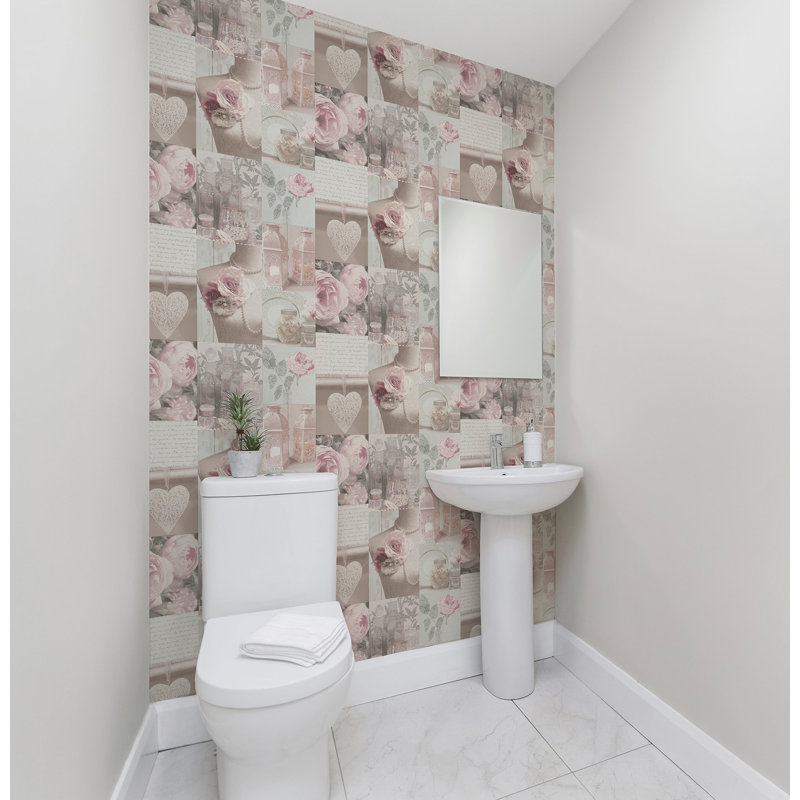 Papier peint Irene Blush Charlotte College