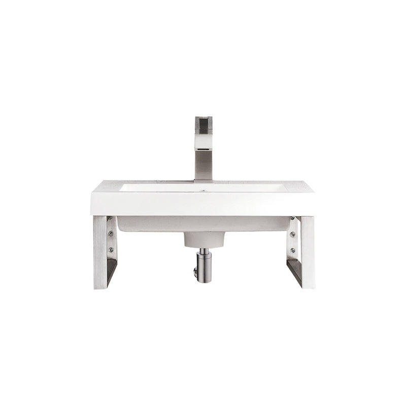 Meuble-lavabo simple l 20 po Boston, Blanc