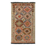 Burano Hand Knotted Wool Geometric Area Rug