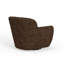 Fauteuil pivotant d'appoint Esis, coussins moelleux, similicuir-103215113