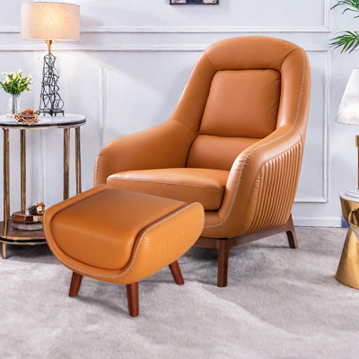 Annis Modern Simplicity Single Faux Leather Recliner