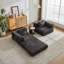Canapé-lit Chenille-685906978