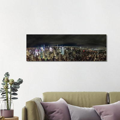 NYC Skyline by Anders Jorulf - Wrapped Canvas Panoramic Gallery-Wrapped Canvas Giclée