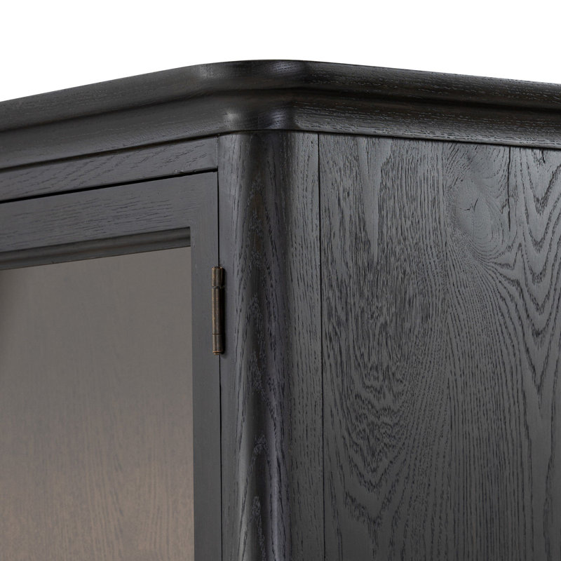 Sussex Wide Cabinet-Smoked Black, Smoked Black