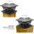 Low Voltage Solar Powered Integrated LED Fence Post Cap Light Pack