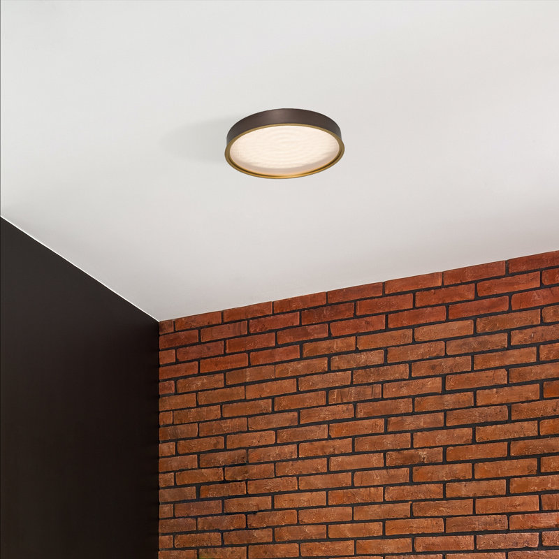 Plafonnier encastré 1 lumière DEL 8,03 po