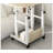 Adjustable Bedside Table With Wheels - Portable Laptop Desk For Bedroom, Dorm, Study, And Home Office - Compact And Sturdy Design