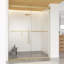 Porte de douche sans cadre 60 "x H 76"-87849792