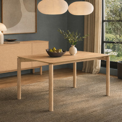 Rectangular Wood Dining Table