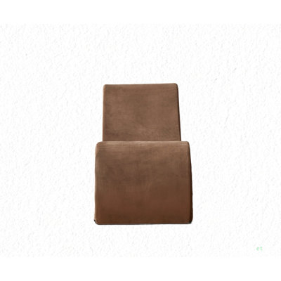 Solace Chaise Lounge Chair Relaxation, Ergonomic Design With Soft Yet Firm High-Density Foam Core, Removable Machine-Washable Cover by Trule