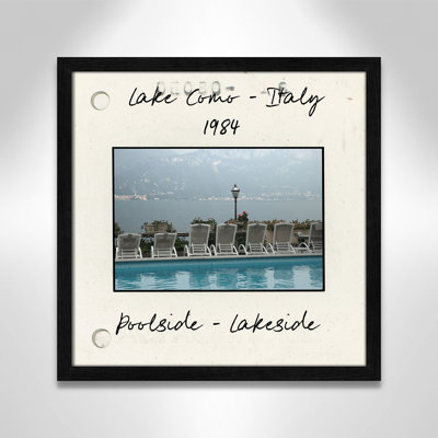 Travel Slide Collection "Lake Como, Italy" Print