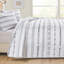 Ensemble de couvre-lit matelassé Modern, literie en microfibre douce avec rembourrage en polyester léger, ensemble d'édredon toutes saisons avec 2 taies décoratives assorties, 103,94 po x 111,81 po-130445871-130445873