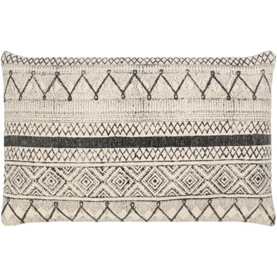 Zetta Rectangular 100% Cotton Lumbar Pillow