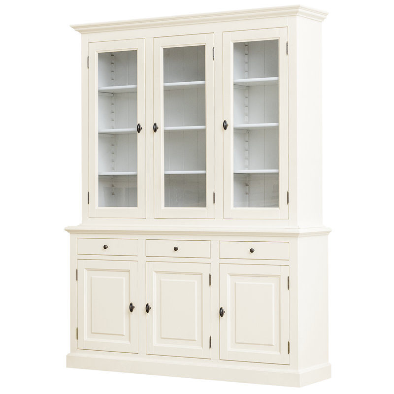 Berardina Display Cabinet, Cream
