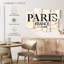«Paris Marble Signage», ensemble de 4 reproductions sur toiles par Enchanté Designs-1726389246