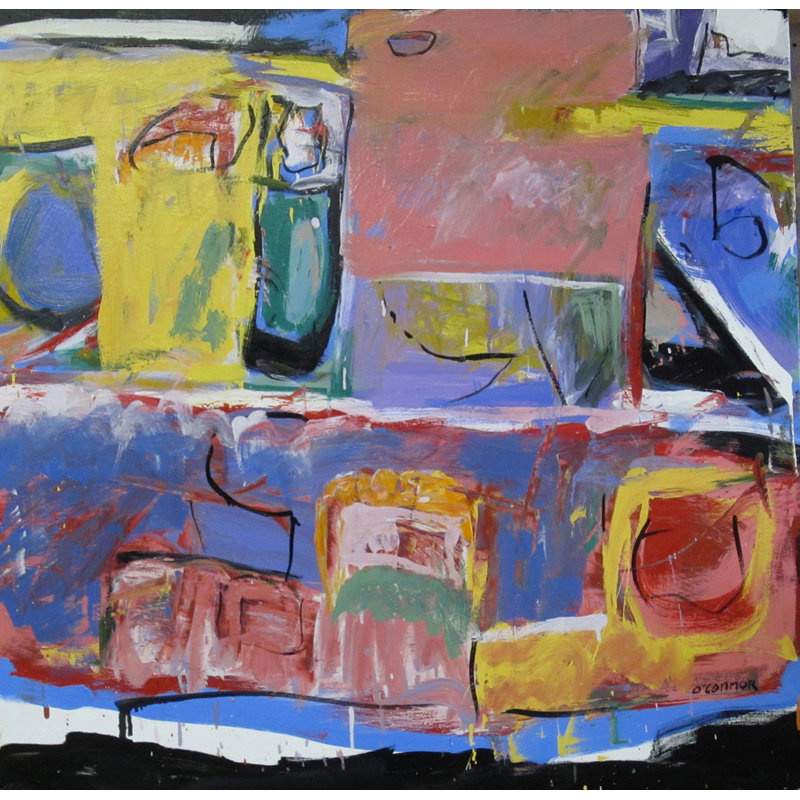 The Deluge Print by William O'Connor, 25.25" H x 31.25" W x 0.875" D