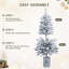 Lighted Artificial Fir Christmas Tree-1261244099