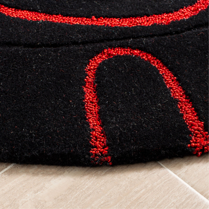 Amier Hand Tufted Wool And Viscose Rug, Runner 2'6" x 12'