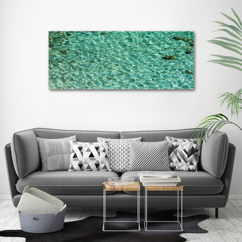 Transparent Water - Wrapped Canvas Print