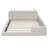 Queen Size Upholstered Platform Bed With 2 Reading Lights-719058249