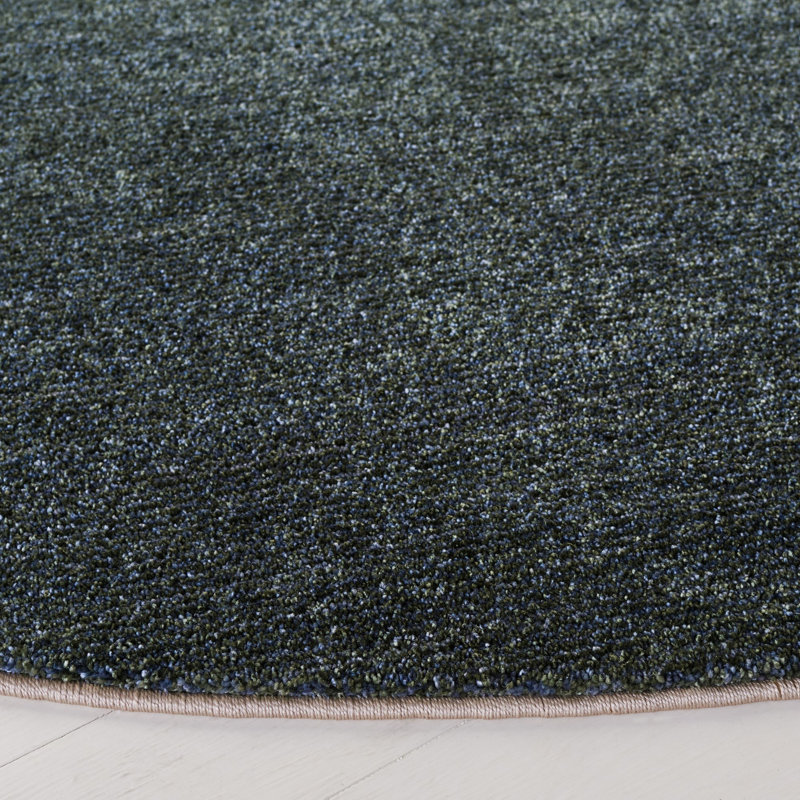 Olivarria Lasa 104 Area Rug In Green, Round 6'7"