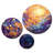 Mystic Mosaic I - Abstract Collages Metal Wall Decor Set