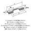 Poignée d'armoire en chrome poli de centre à centre 3-3 / 4 pouces (96 mm) - paquet de 10-111778845-111778842