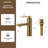 Single Hole Bathroom Faucet, Single Handle Bathroom Sink Faucet with Drain Assembly-113300765
