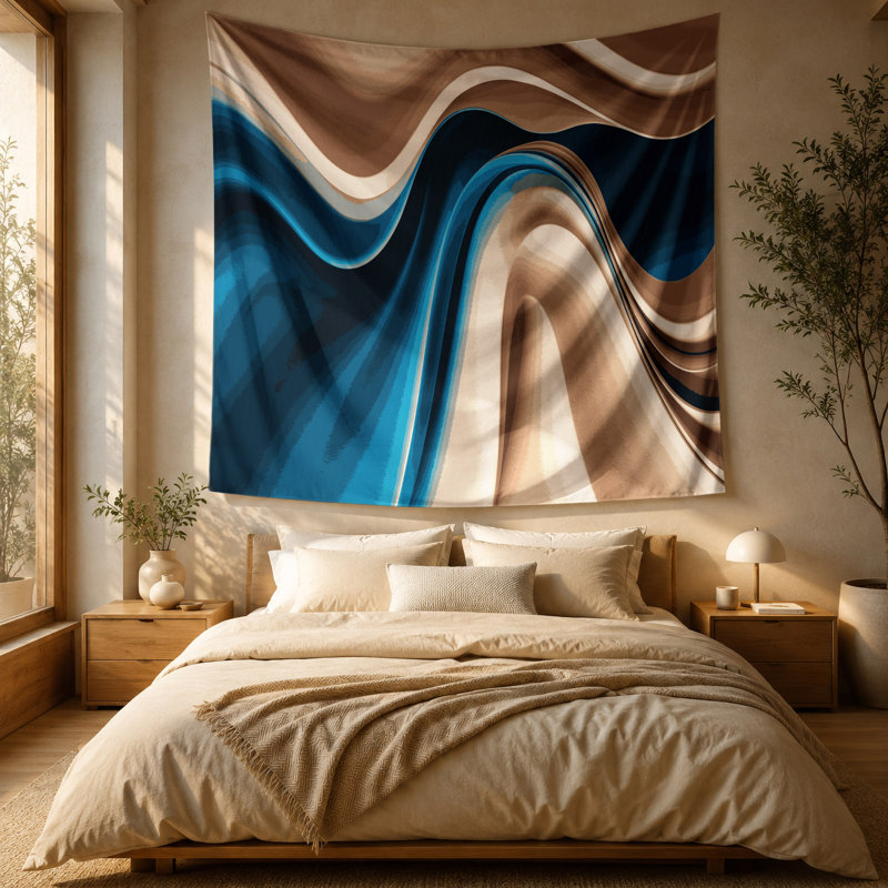 Tapisserie murale dégradée, 51 po x 60 po