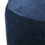 Pouf Shimon, bleu cobalt