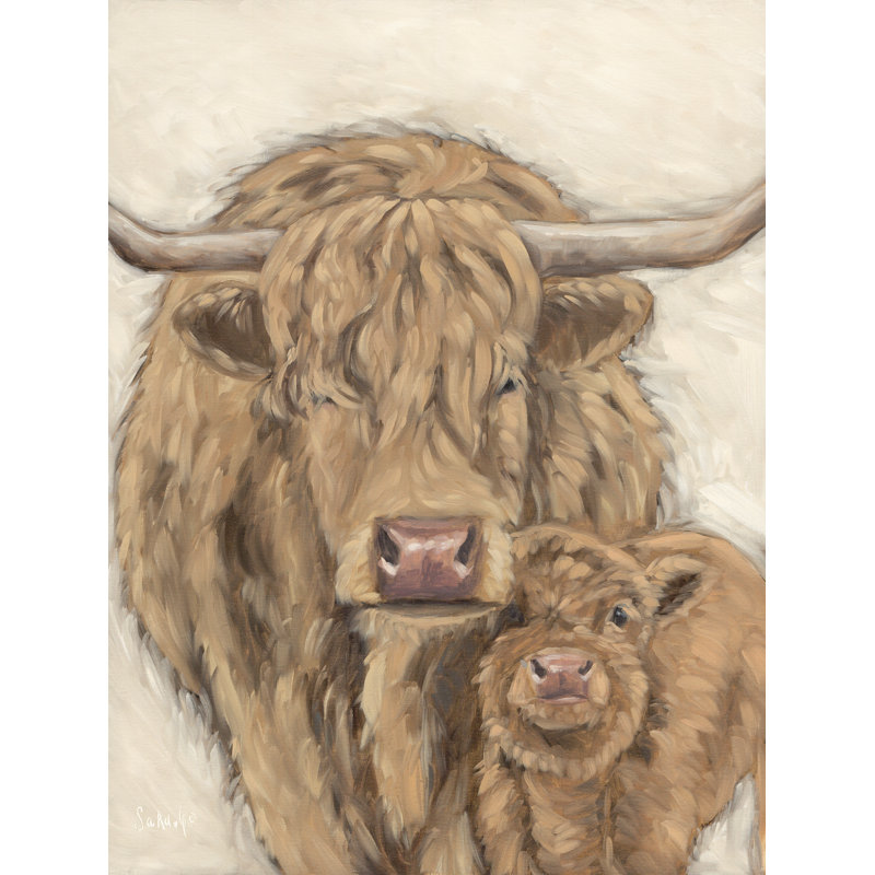 «Mommy and Me II» par Sara G. Designs, Cadre photo blanc, Blanc, H 48 po x l 36 po