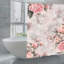 Rideaux de douche Blush Rose Rose Bouquet, l 71 x L 71