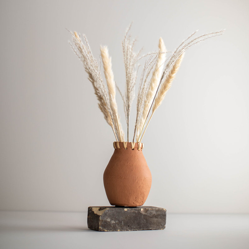 Aminatou Handmade Terracotta Table Vase