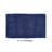 Merkle 100% Cotton Tufted Bath Rug with Non-Slip Backing, Machine Washable, Ultra Soft & Absorbent Solid Bath Mat for Shower, Bathtub, Sink & Vanity Areas, 21" x 34" Rectangle, Navy-2020764335-2020793919