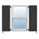Atlantic Architectural Single Panel, Raised Panel Shutters Pair