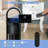 39.25" Tower Fan Cooling For Bedroom With 80° Oscillating, 3 Speed, 12H Timer, LED Sensor Panel, Remote Control, Handle, Black