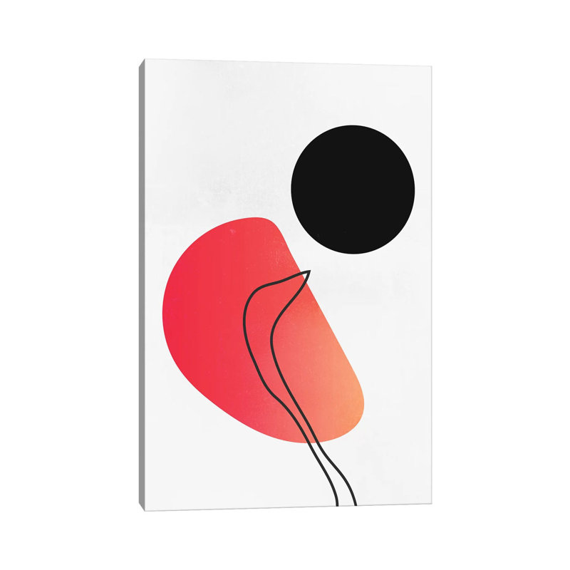 Abstracta No.3 by Kubistika - Painting on Canvas, 101.6cm H x 66.04cm W x 3.81cm D, Wrapped Canvas