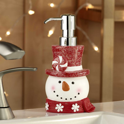 Christmas LP Lotion Dispenser