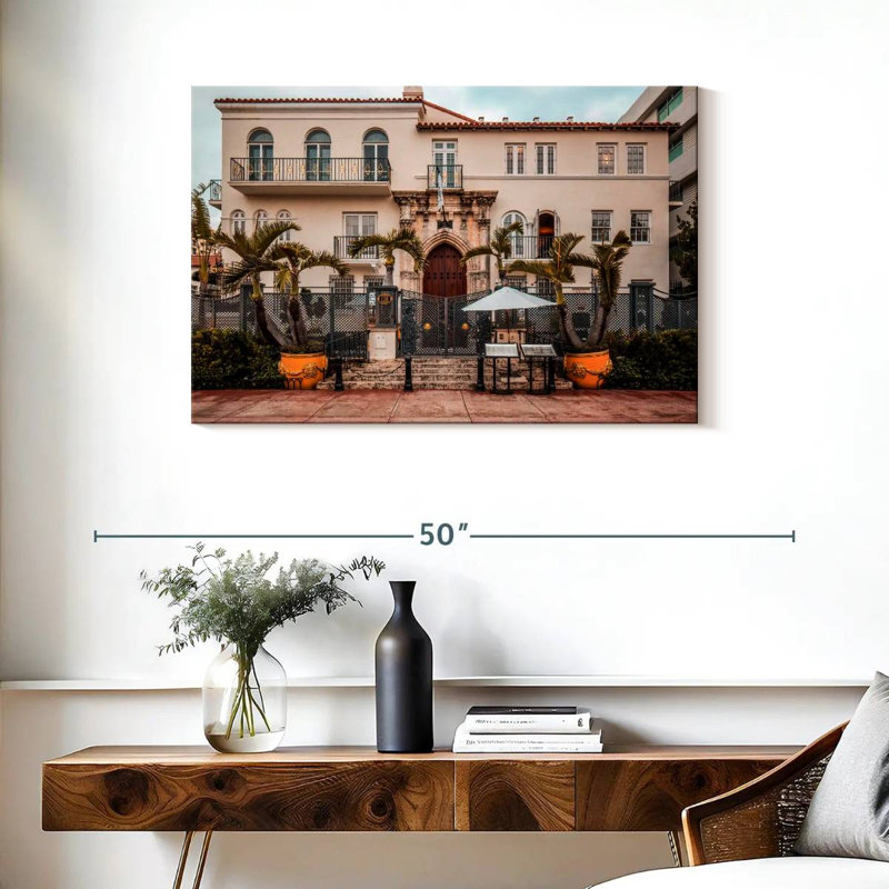 Villa Casa Casuarina Miami, 24" H x 36" W