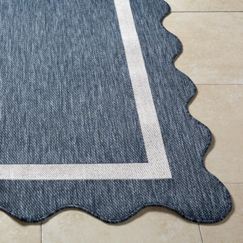 Skiles Machine Woven Rug, Rectangle 6'6.7" x 9'0.3"