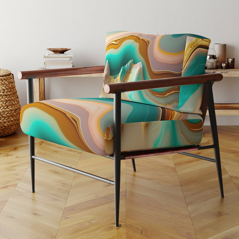 Fauteuil d'appoint Daeschle, Noir, noir, noir, noir