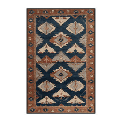 Tapis brun lavable à la machine